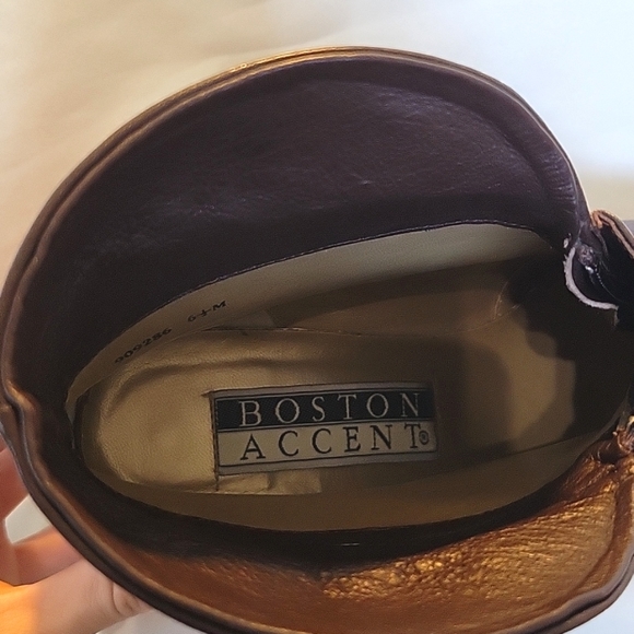 Boston Accent Fine Leather Witch Boots - Picture 12 of 13